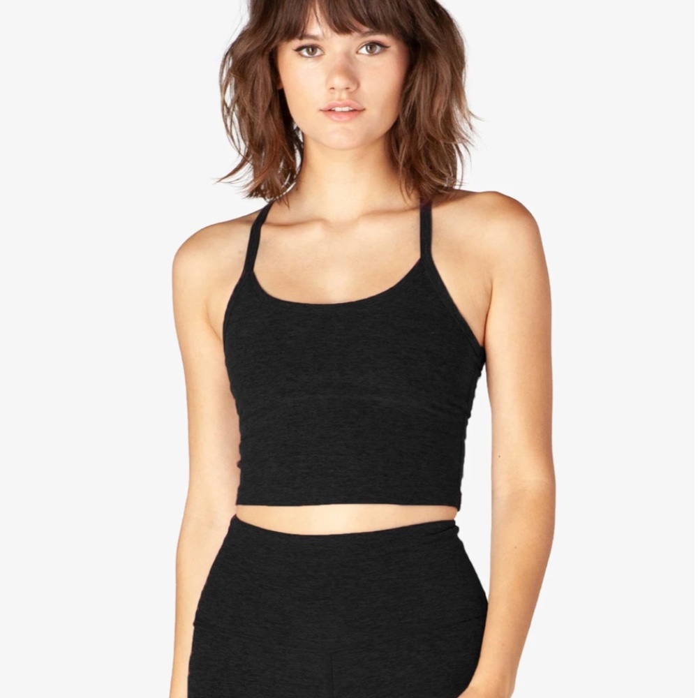 Beyond Yoga Spacedye Slim Racerback Cropped Tank M